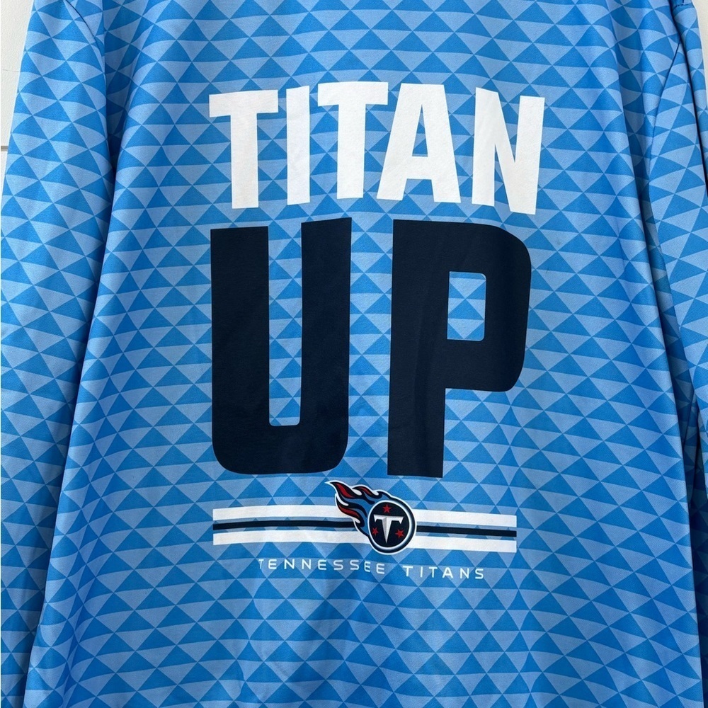 NFL Light Blue Titan Up Crewneck - Picture 3 of 6